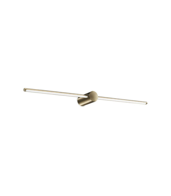 Lampada da specchio da bagno Filo Metal, Alluminio Ottone