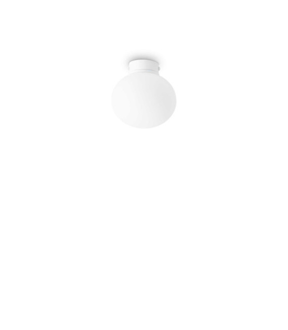 Cotton Ceiling Light Metal, White Aluminum