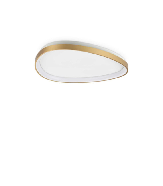 Gemini LED-Deckenleuchte Metall, Kunststoff Messing