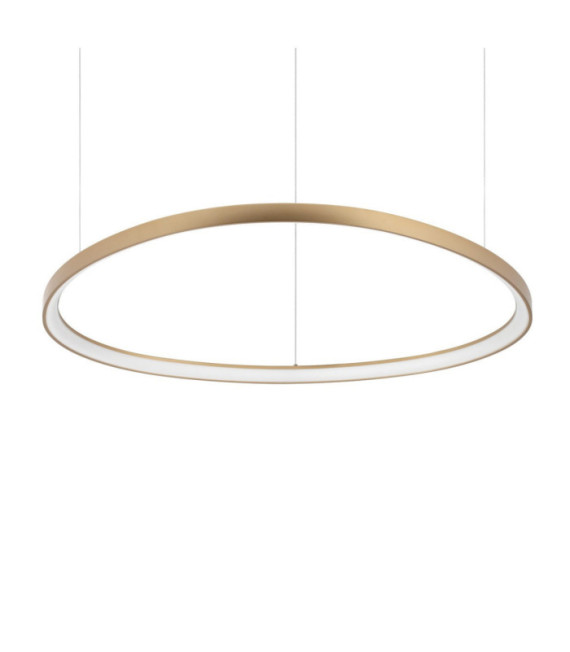 LED-Pendelleuchte GEMINI Messing