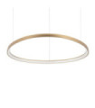 LED pendant light GEMINI Brass