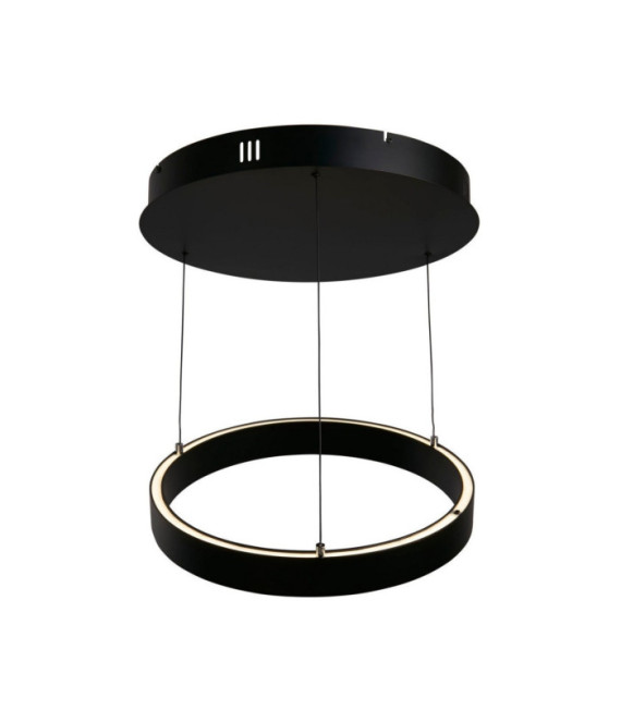 Lámpara colgante LED Layla Acero dulce, aluminio Negro