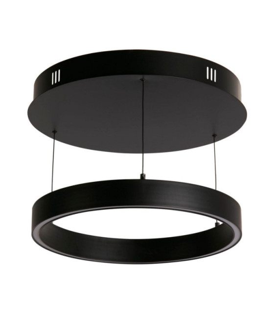 Lampada a sospensione LED Layla Acciaio dolce, alluminio Nero