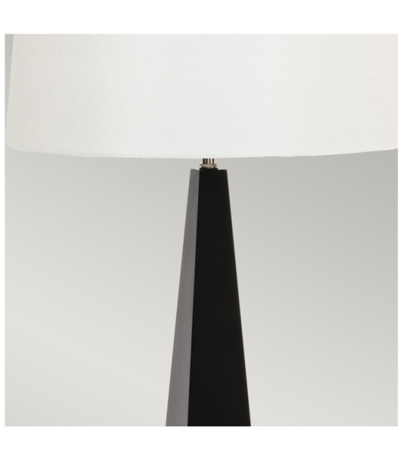 Lampada da tavolo Ascent in acciaio nero