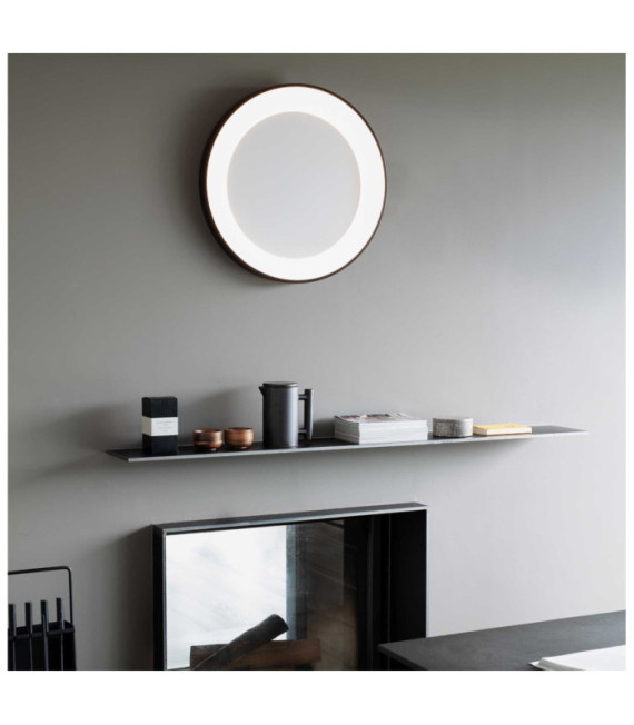 Plafoniera LED Planet Metallo Nero