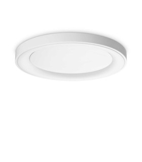 Planet LED Deckenleuchte Metall Weiß