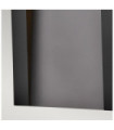 Applique murale extérieur Hinkley Verre,composite résistant aux intempéries Noir texturé
