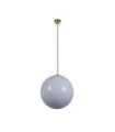 Suspension Atom Acier doux,verre Laiton