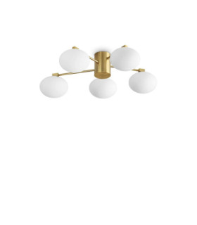 Hermes Ceiling Light Metal Brass