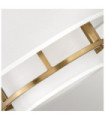 Graham Ceiling Light Steel Lacquered Brass