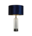Oxford Navy Marble Table Lamp