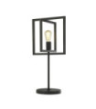 Plaza Table Lamp Mild Steel Sand Black