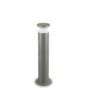 Bolardo de jardín Torre Metal, Aluminio Gris antracita
