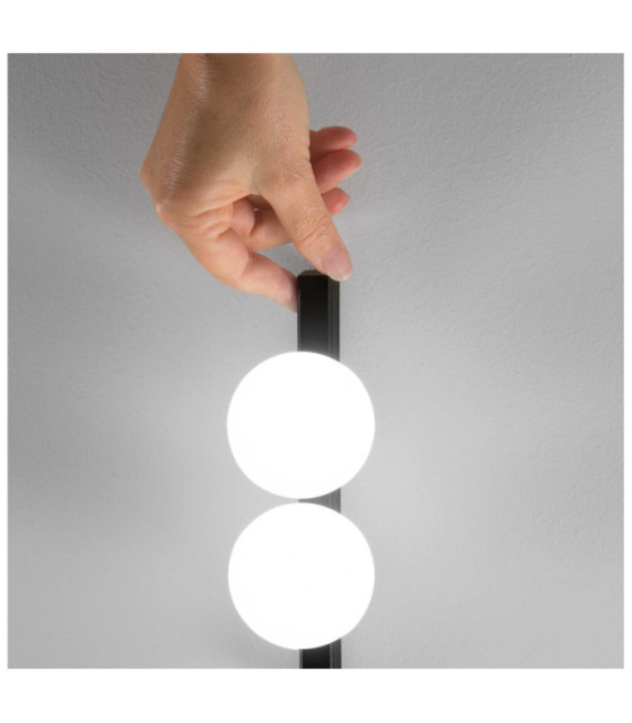 Lampadaire Ping Métal Noir