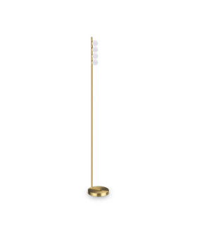 Ping Metal Brass Floor Lamp