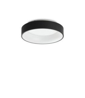 ZIGGY LED-Deckenleuchte aus Metall, schwarzem Kunststoff