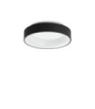 Plafonnier LED ZIGGY Métal,Plastique Noir