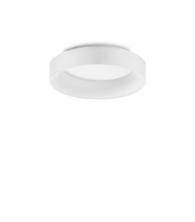 ZIGGY Plafoniera LED Metallo, Plastica Bianca