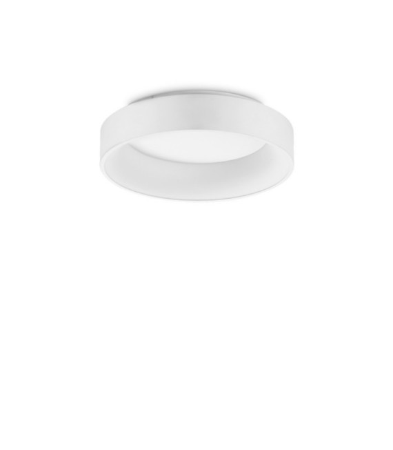 Plafonnier LED ZIGGY Métal,Plastique Blanc