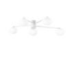 Plafonnier Hermes Métal Blanc