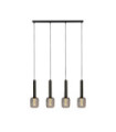 Suspension Dulwich Acier doux Noir mat