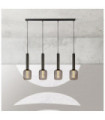 Dulwich pendant light Mild steel Matt black