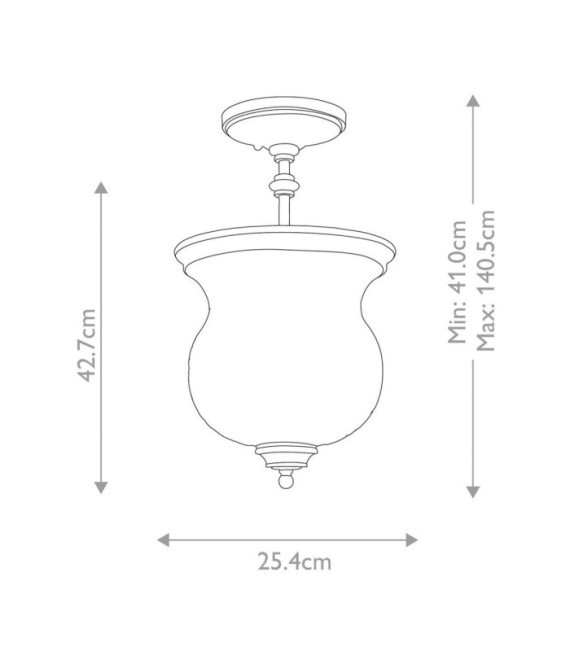 Pickering pendant light Transparent grained glass, Polished nickel steel