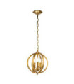 Suspension Feiss Acier Laiton bruni