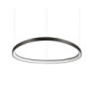 Gemini LED Pendant Light Metal, Black Plastic
