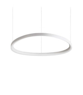 Suspension LED Gemini Métal,Plastique Blanc