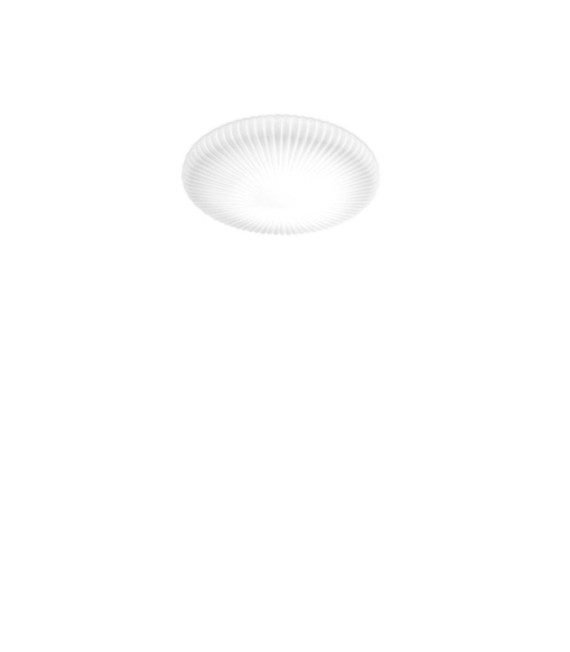 Plafonnier Atrium LED Plastique,Aluminium Blanc