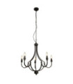 Suspension Lodge Acier doux Noir