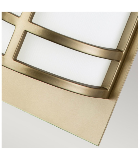Fusion Wall Light Opal Glass, Steel, Painted Natural Brass