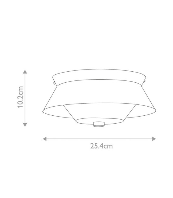 Bowtie Bathroom Ceiling Light Opal Glass, Matte Black Steel