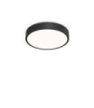 Ray LED Ceiling Light Black Plastic
