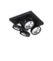 Multiple spotlight KONIG Metal, Plastic Black