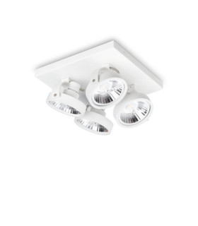 KONIG Multiple spotlight Metal, White plastic