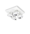 Spot multiple KONIG Métal,Plastique Blanc