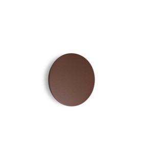 Outdoor wall light Punto Metal Coffee Brown