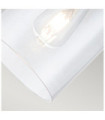 Suspension Feiss Verre transparent,acier Laiton bruni