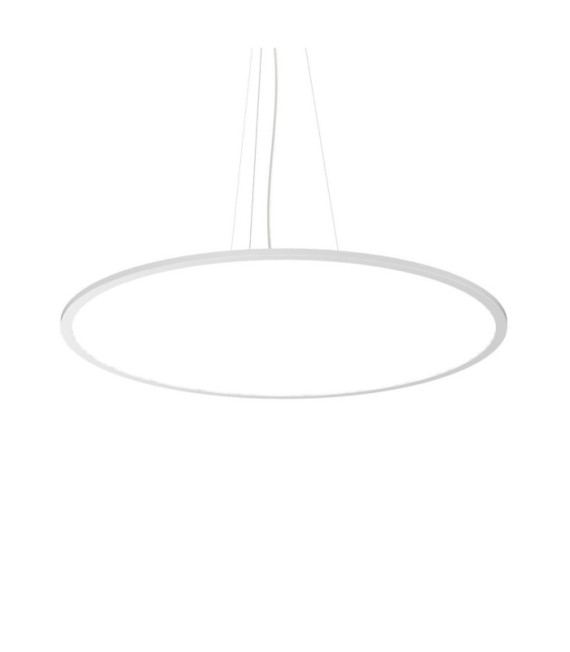 Lampada a sospensione FLY LED Metallo, plastica, alluminio Bianco Opaco