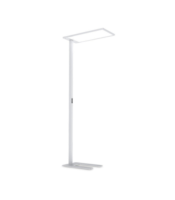Lampada da Terra COMFORT LED Vetro, Metallo Bianco