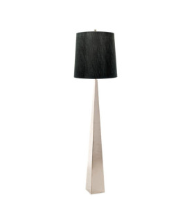 Ascent Floor Lamp Steel Polished Nickel