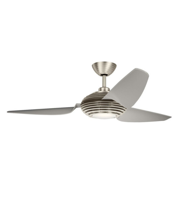 Voya Ventilatore in policarbonato in acciaio inossidabile spazzolato