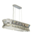 Suspension Uptown Acier doux,verre Clair, chromé
