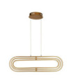 Clip LED pendant light Mild steel White, Gold
