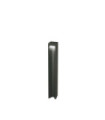Outdoor floor lamp KURT Metal Black
