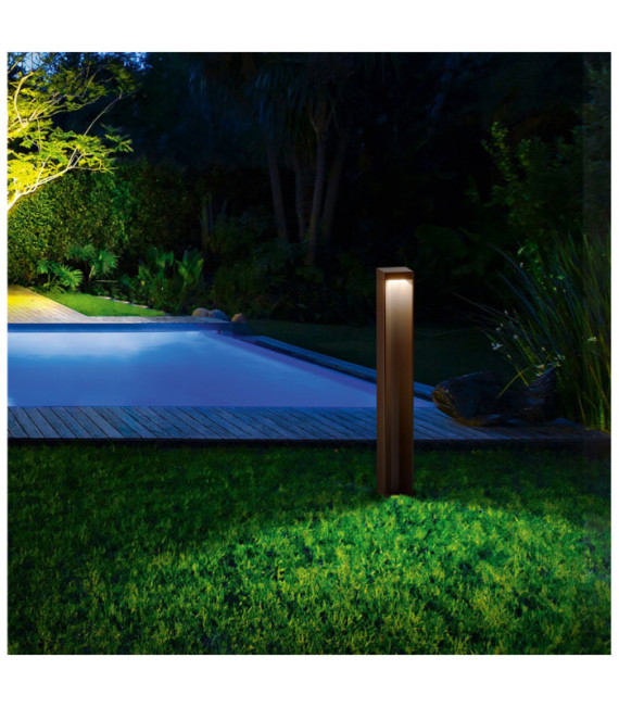 Outdoor floor lamp KURT Metal Café