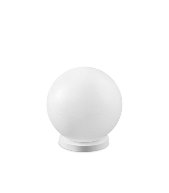 Lampada da terra portatile Carta Plastica Bianca
