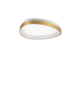Gemini LED ceiling light Metal, Plastic Brass